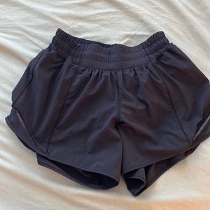 Black lululemon shorts